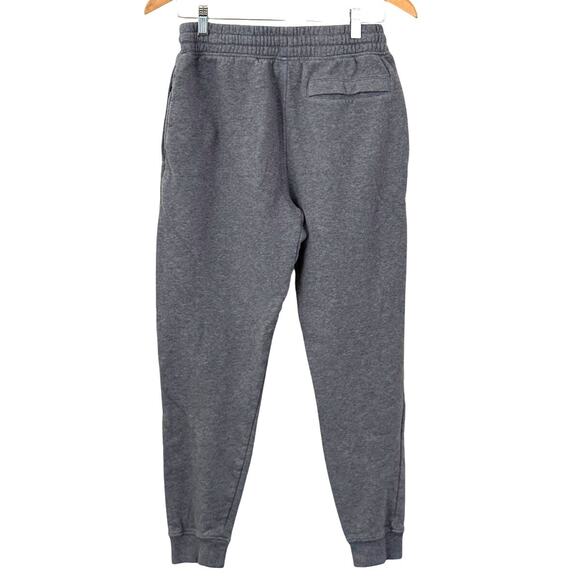 Gymshark Drawstring Jogger Fleece Lined Sweatpants Loungewear Gray W/Pockets-S - Picture 2 of 5